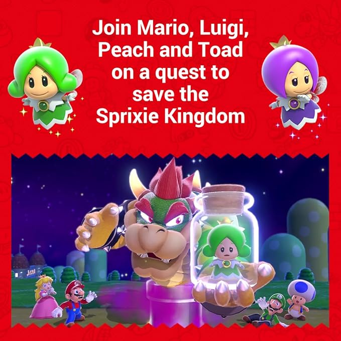 NINTENDO SWITCH SUPER MARIO 3D WORLD+BOWSERS FURY GAME CD thumbnail 6