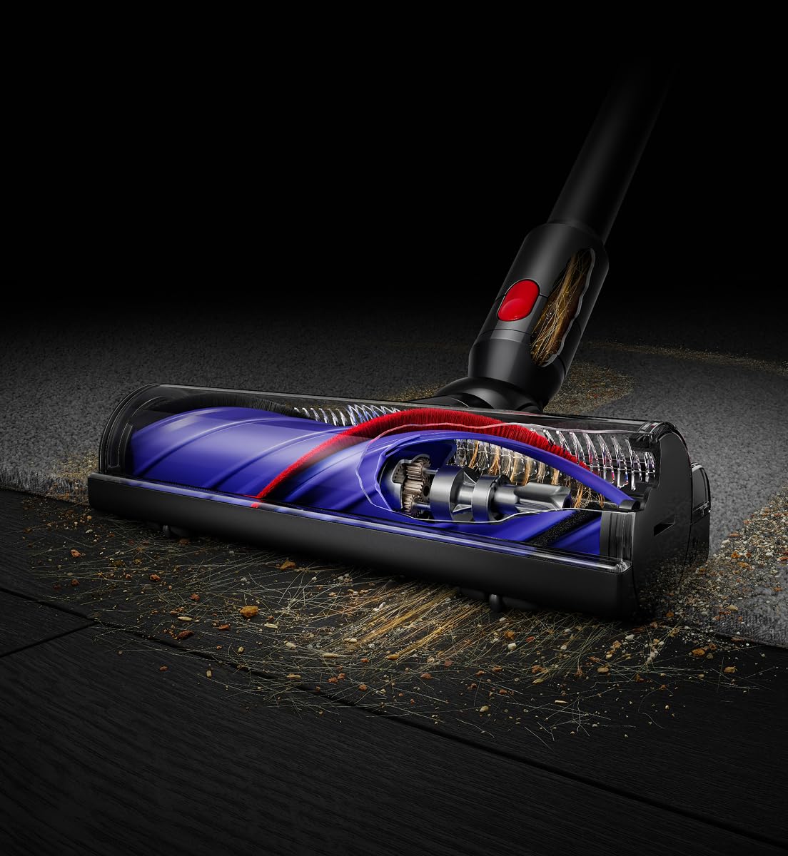 DYSON V8 CYCLONE CORDLESS VACUUM CLEANER BLACK-GREEN SV55-A MAGNBK thumbnail 3