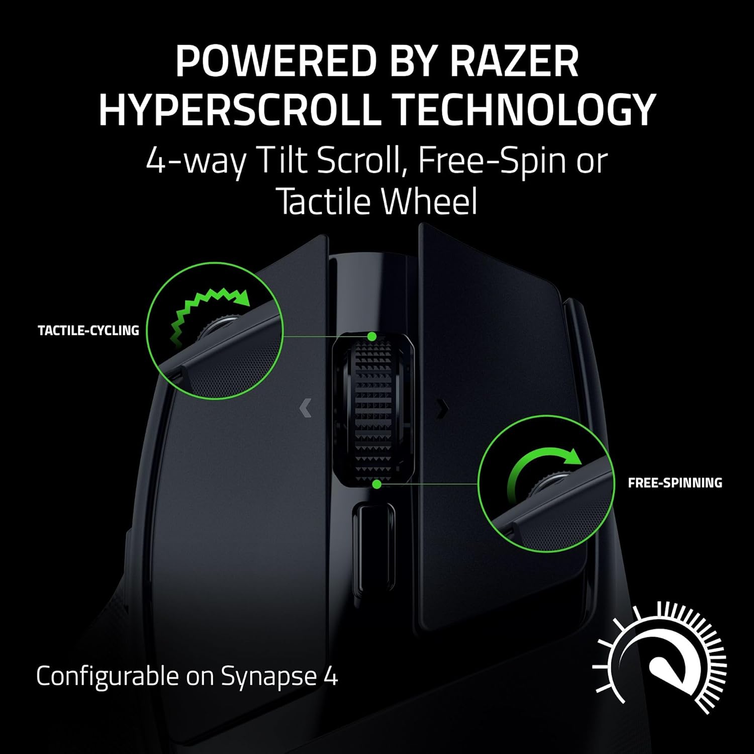 RAZER BASILISK MOBILE WIRELESS MOUSE BLACK RZ01-04310100-R3G1 thumbnail 7