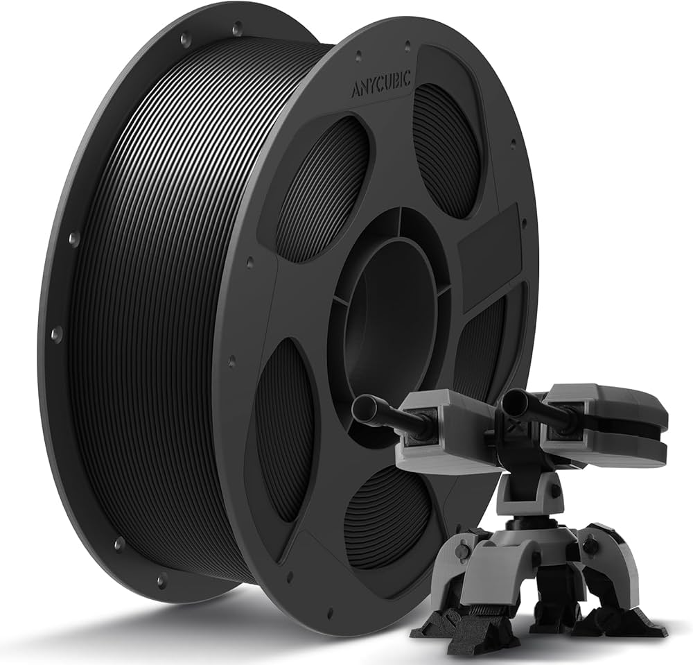 ANYCUBIC FILAMENT 3D PRINTER 1.75MM 1000G BLACK AHPLBK-107