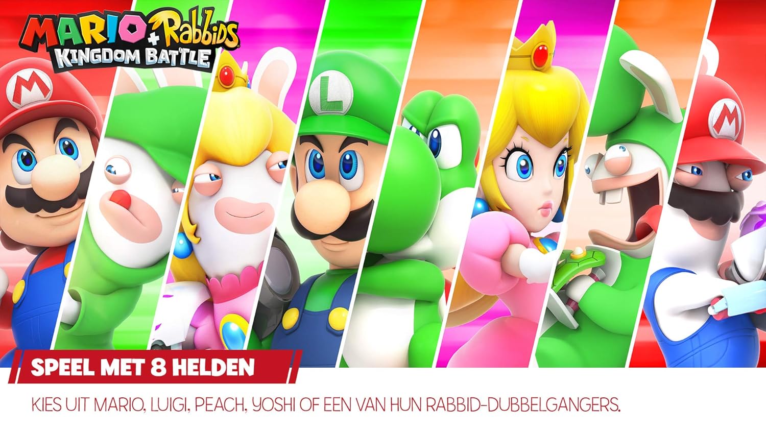 NINTENDO SWITCH MARIO RABBIDS KINGDOM BATTLE GAME thumbnail 3