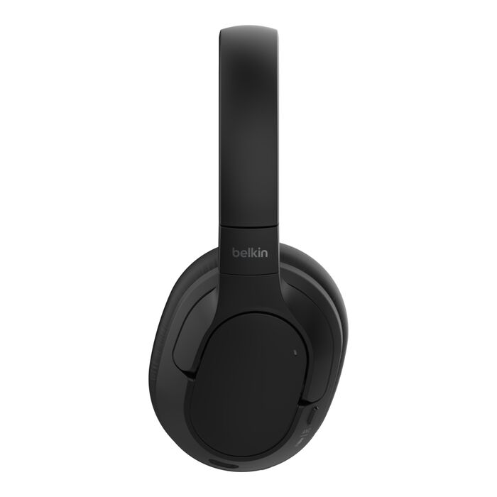 BELKIN SOUNDFORM ISOLATE NOISE CANCELLING OVER EAR HEADPHONE BLACK AUD008HQBK thumbnail 7