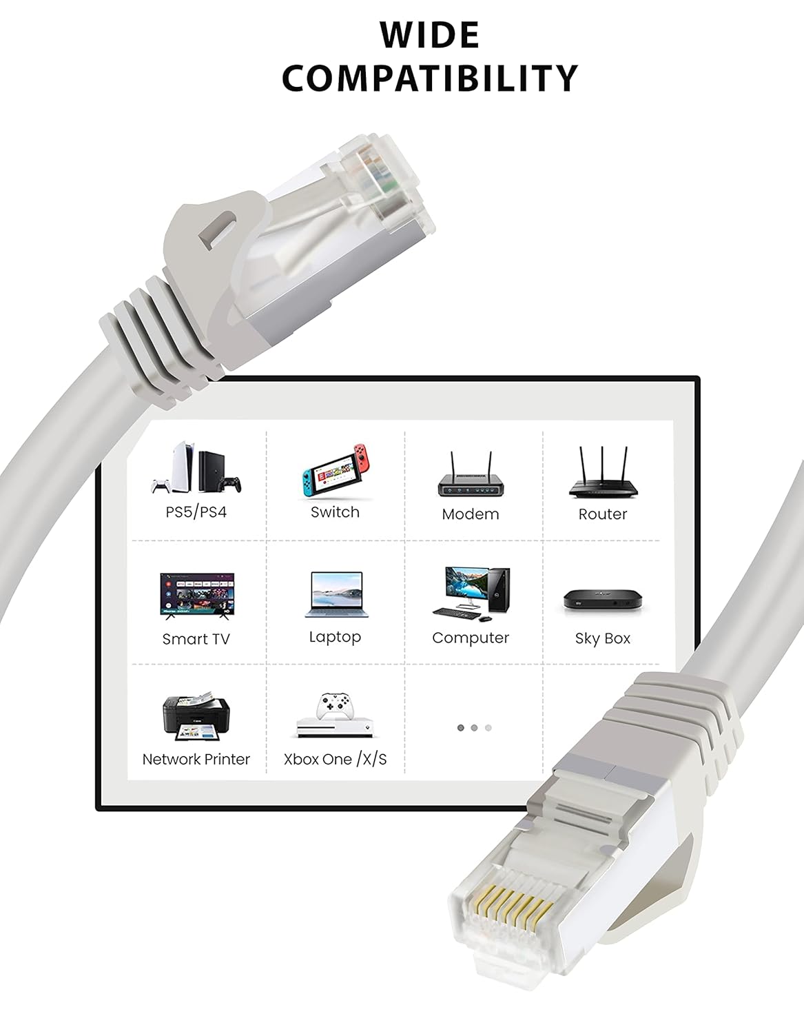 S-TEK PATCH CABLE CAT-7 3M thumbnail 5