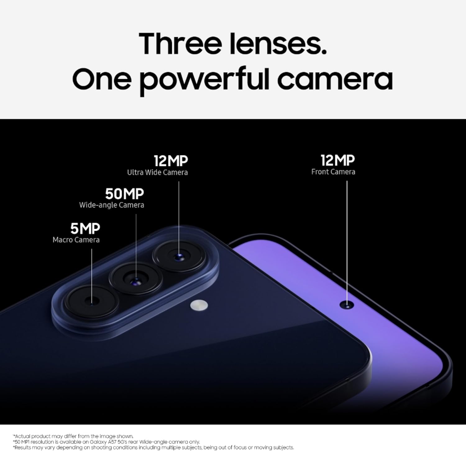 SAMSUNG GALAXY A57 5G 8GB+256GB AWESOME LILAC SM-A576B-DS thumbnail 6