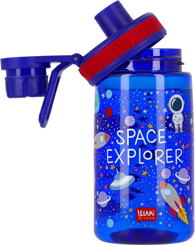 LEGAMI SPACE EXPLORER KIDS BOTTLE 400ML PURPLE thumbnail 3