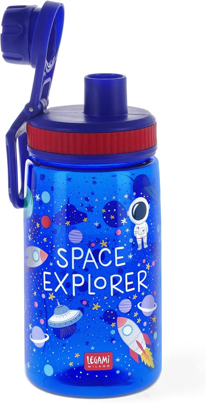 LEGAMI SPACE EXPLORER KIDS BOTTLE 400ML PURPLE thumbnail 2