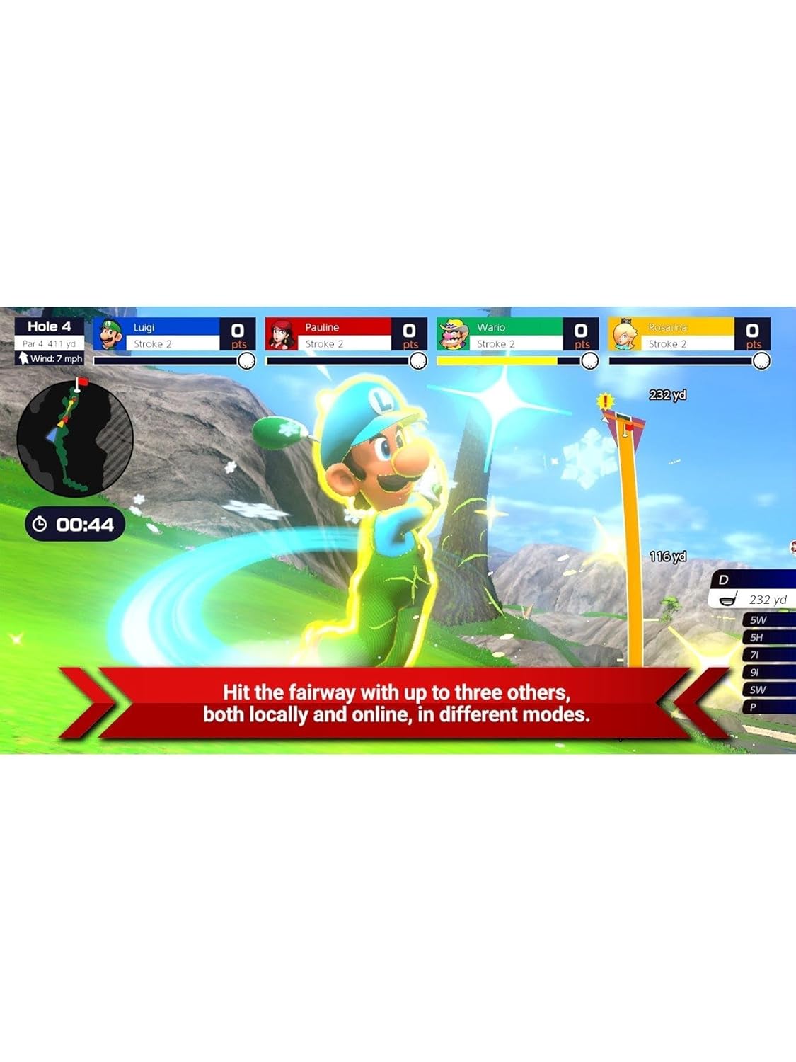 NINTENDO SWITCH MARIO GOLF SUPER RUSH GAME thumbnail 6