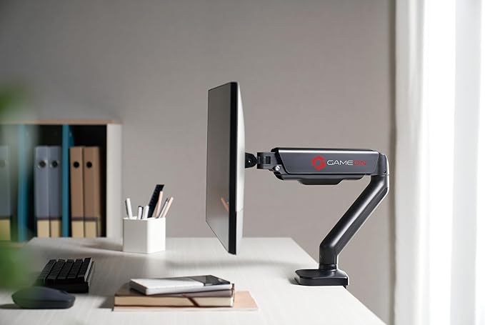 GAMEON SINGLE MONITOR ARM 17 TO 32 INCH BLACK GO-5336 thumbnail 6