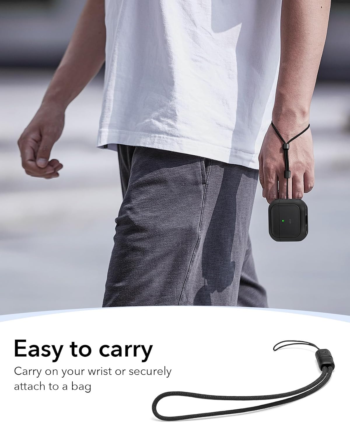 ESR ORBIT HYBRID AIRPODS 4 CASE BLACK thumbnail 6