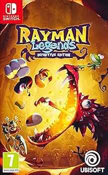 NINTENDO SWITCH RAYMAN LEGENDS GAME CD