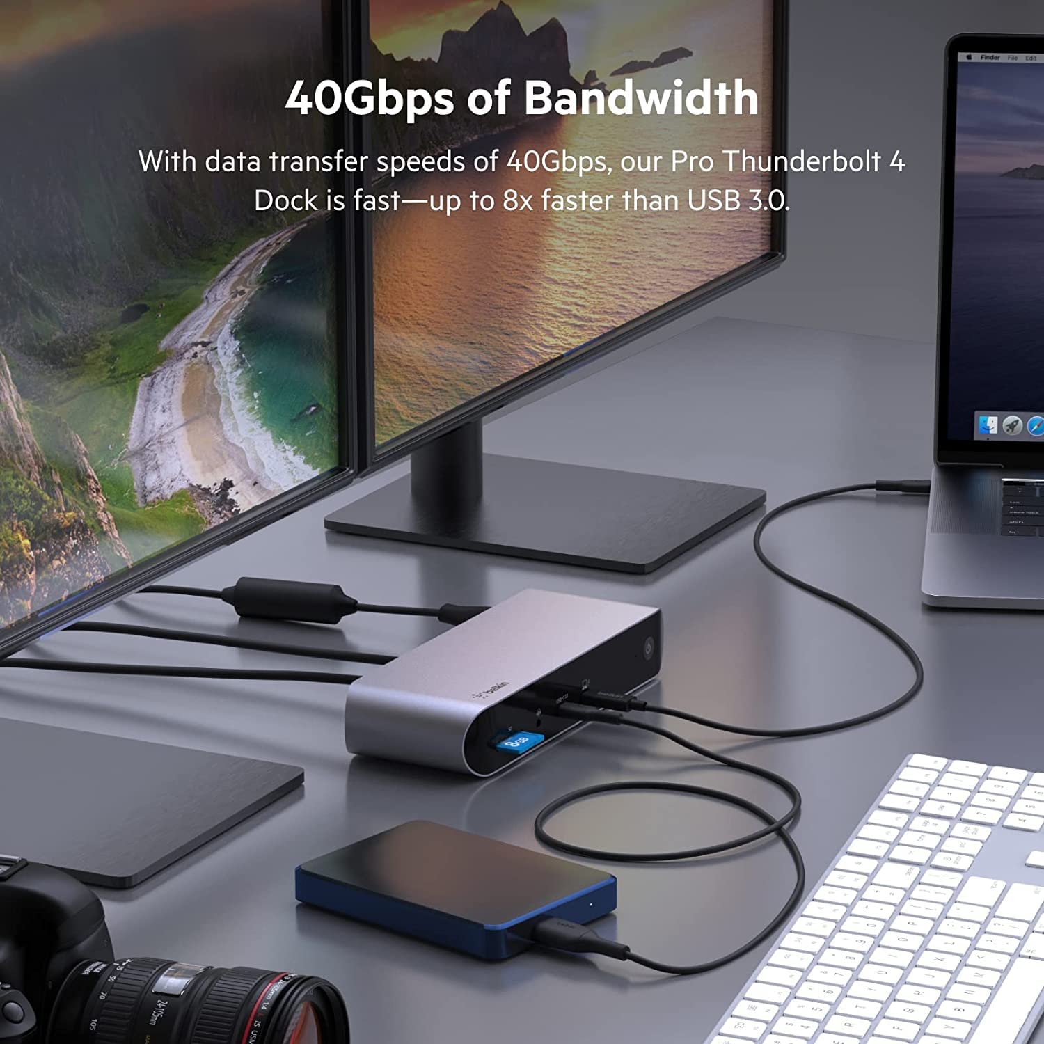 BELKIN CONNECT 12 IN 1 PRO THUNDERBOLT 4 DOCK INC006VFSGY thumbnail 8