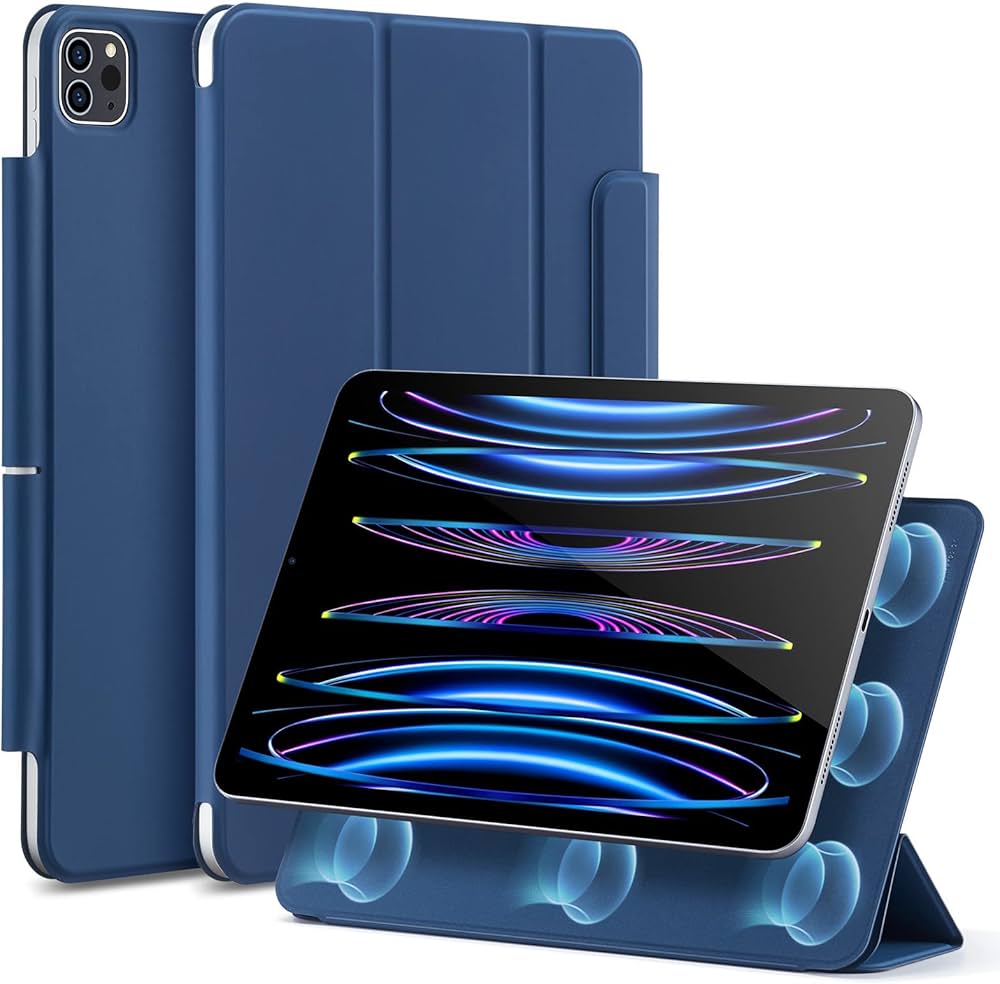 ESR IPAD PRO 11 (2020) REBOUND PENCIL SERIES WITH PENCIL SLOT NAVY BLUE
