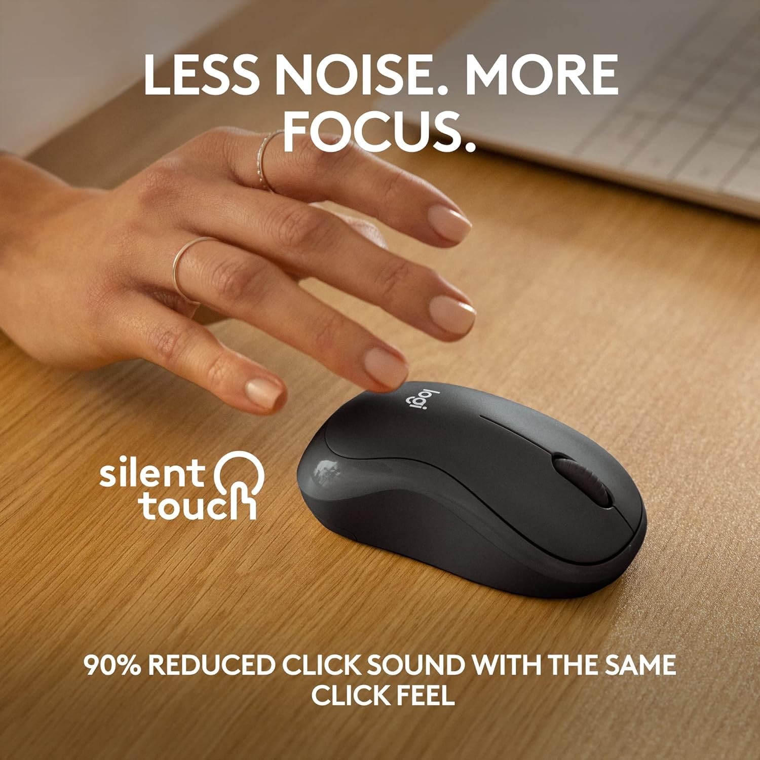 LOGITECH M241 SILENT WIRELESS MOUSE GRAPHITE 910-007471 thumbnail 3