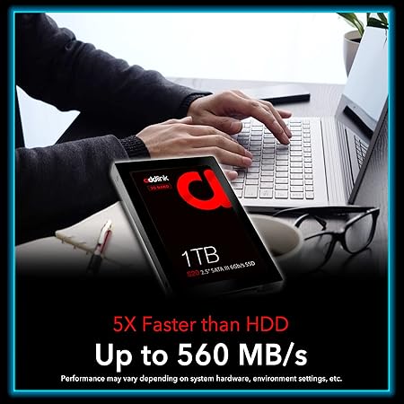 ADDLINK 2.5 INCH 3D NAND SATA III 6GB/S 1TB SSD BLACK AD1TBS20S3S thumbnail 6