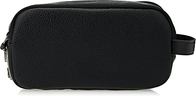 GREEN LION LYON PU LEATHER POUCH BLACK GNLYTPCHBK