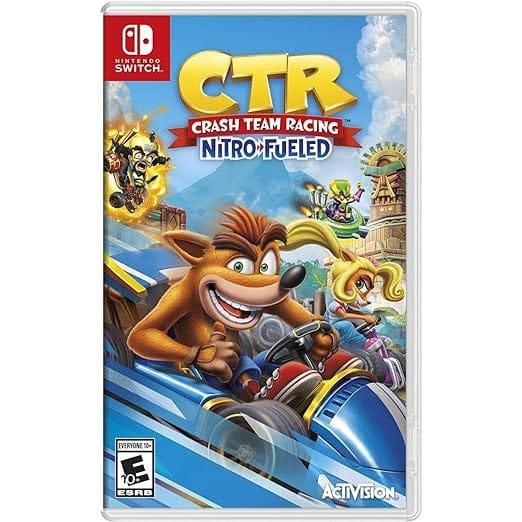 Nintendo Switch CTR Crash Team Racing Nitro-Fueled Game CD : Get Ready to Race
