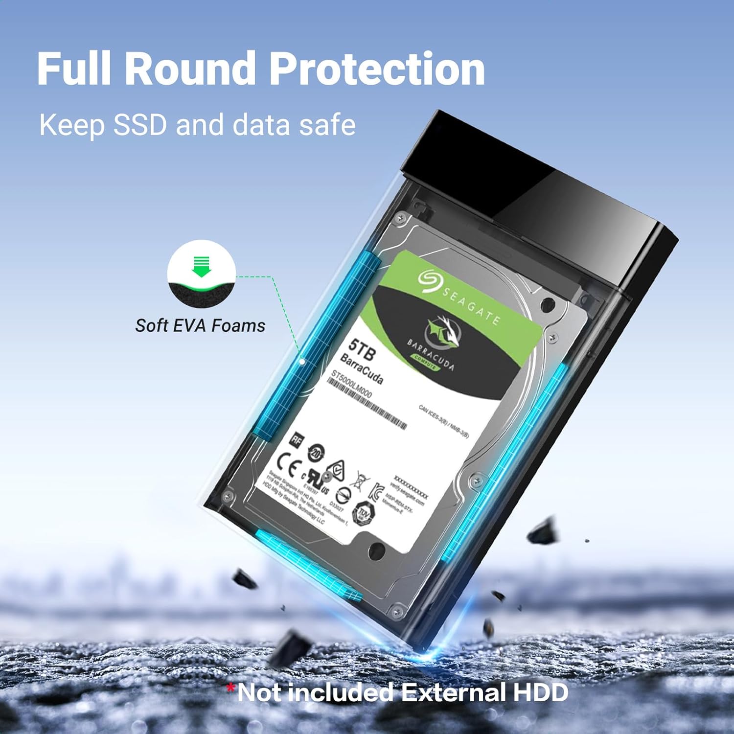 UGREEN 2.5 INCH HARD DRIVE BOX 30848 thumbnail 5