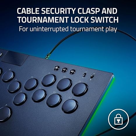 RAZER KITSUNE ALL BUTTON OPTICAL ARCADE CONTROLLER FOR PS5 RZ06-05020100-R3G1 thumbnail 8