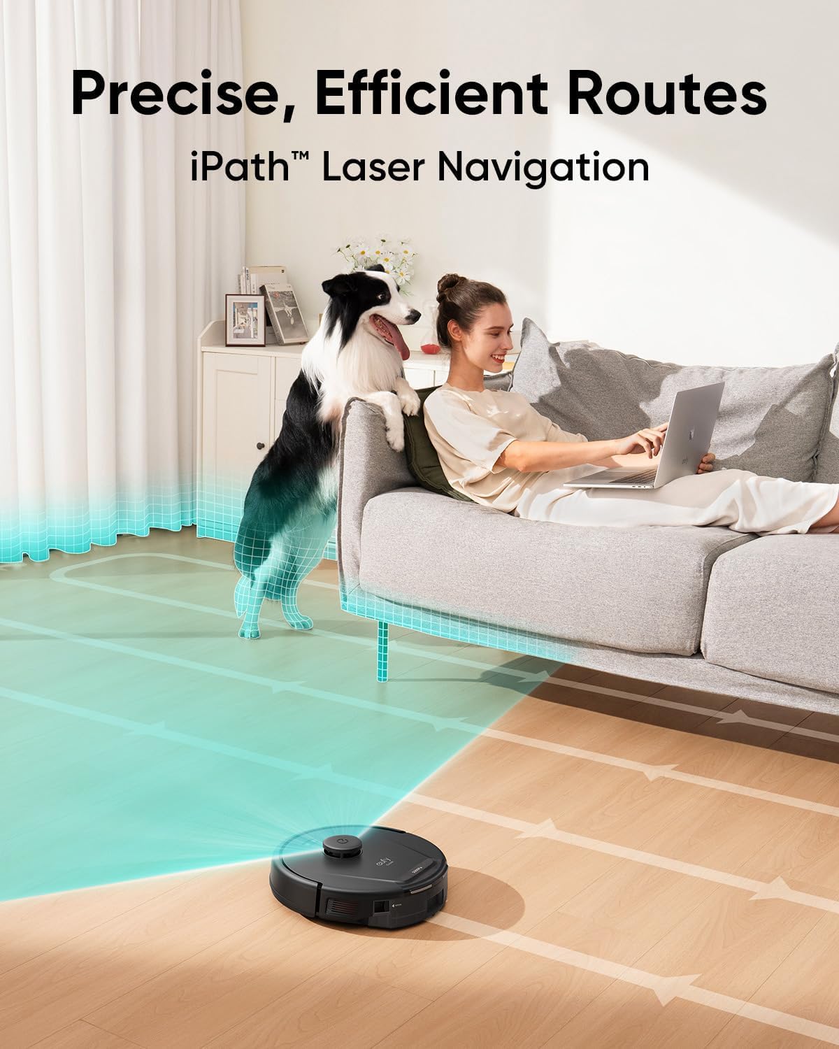 EUFY ROBOVAC L60 HYBRID VACUUM BLACK T2268V11 thumbnail 3