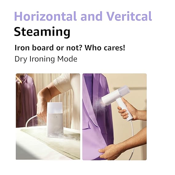 XIAOMI MIJIA HANDHELD PORTABLE GARMENT STEAMER 2 WHITE thumbnail 11