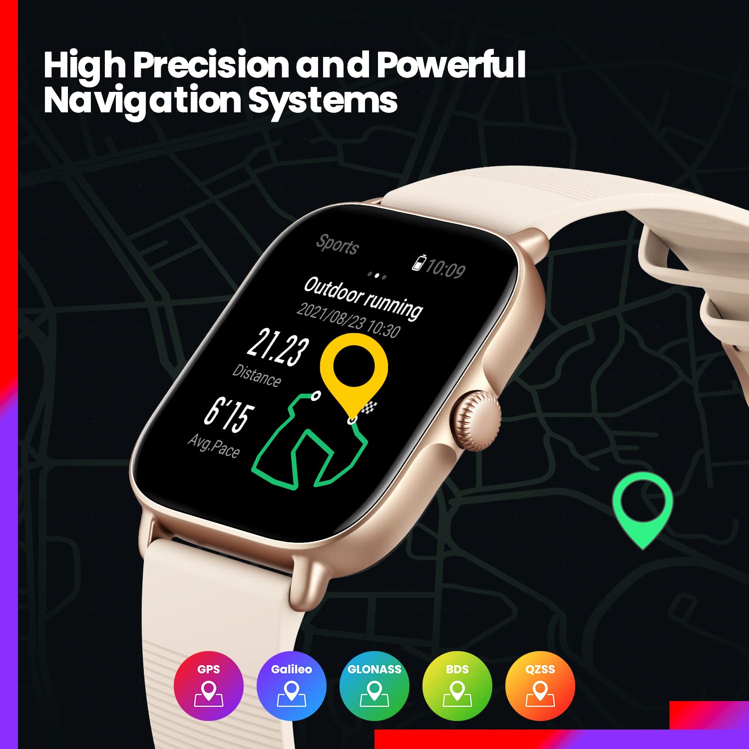 MI AMAZFIT GTS 3 WATCH LVORY WHITE thumbnail 4