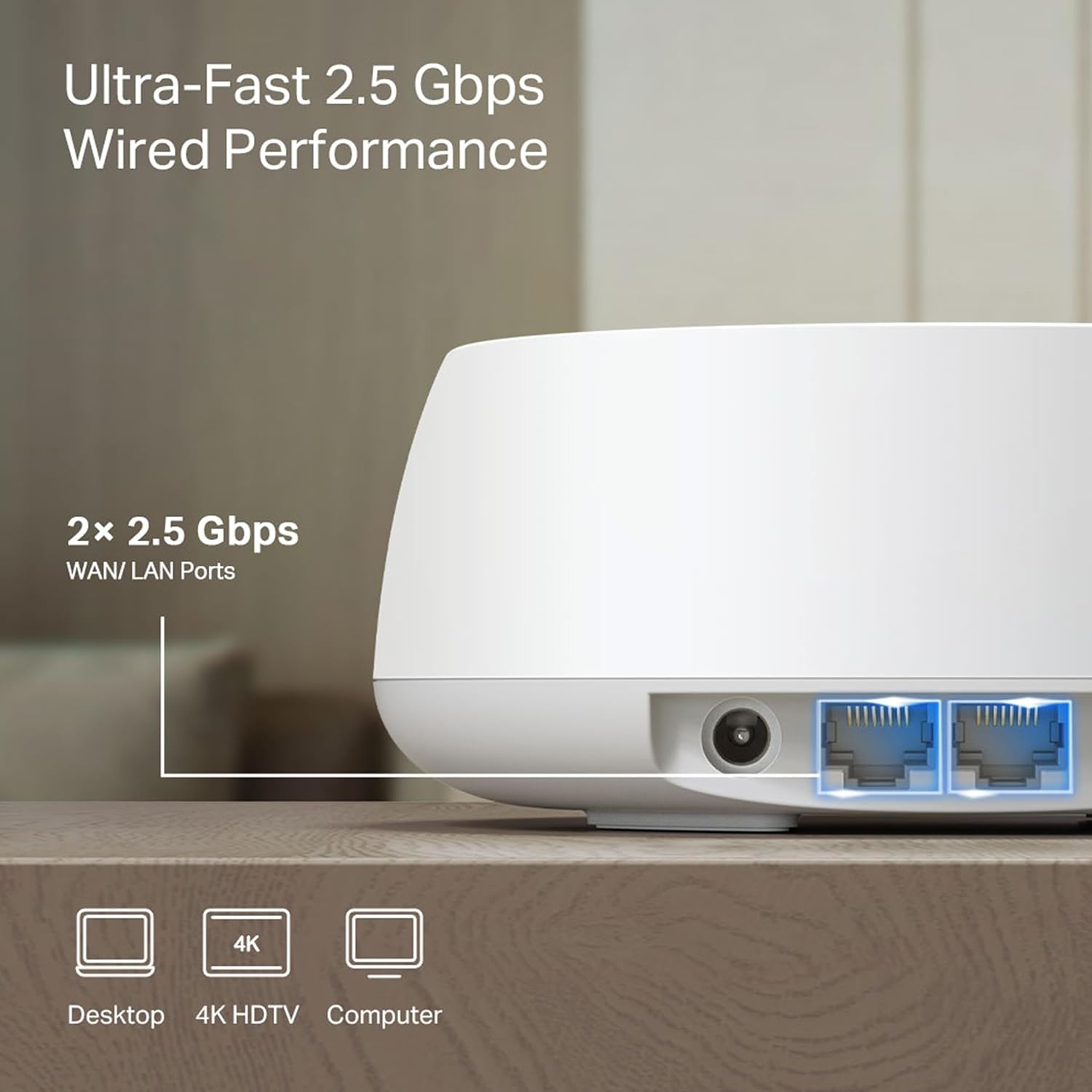 TP-LINK DECO WI-FI 7 BE3600 DUAL BAND WHOLE HOME MESH WI-FI 7 ROUTER DECO BE25 thumbnail 5