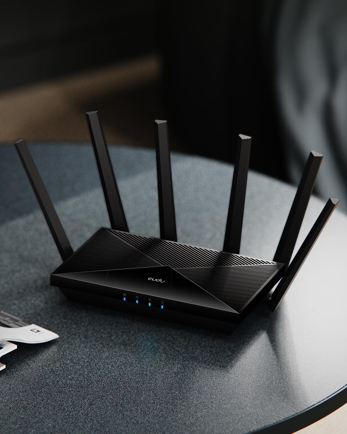 CUDY BE11000 TRI-BAND WI-FI 7 6-STREAM 10 GBPS 4X 2.5G PORTS ROUTER BLACK WR11000 thumbnail 8