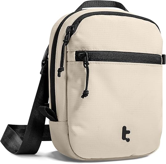 TOMTOC AVIATOR T37 TRAVEL CROSSBODY BAG KHAKI T37S1K1 thumbnail 2