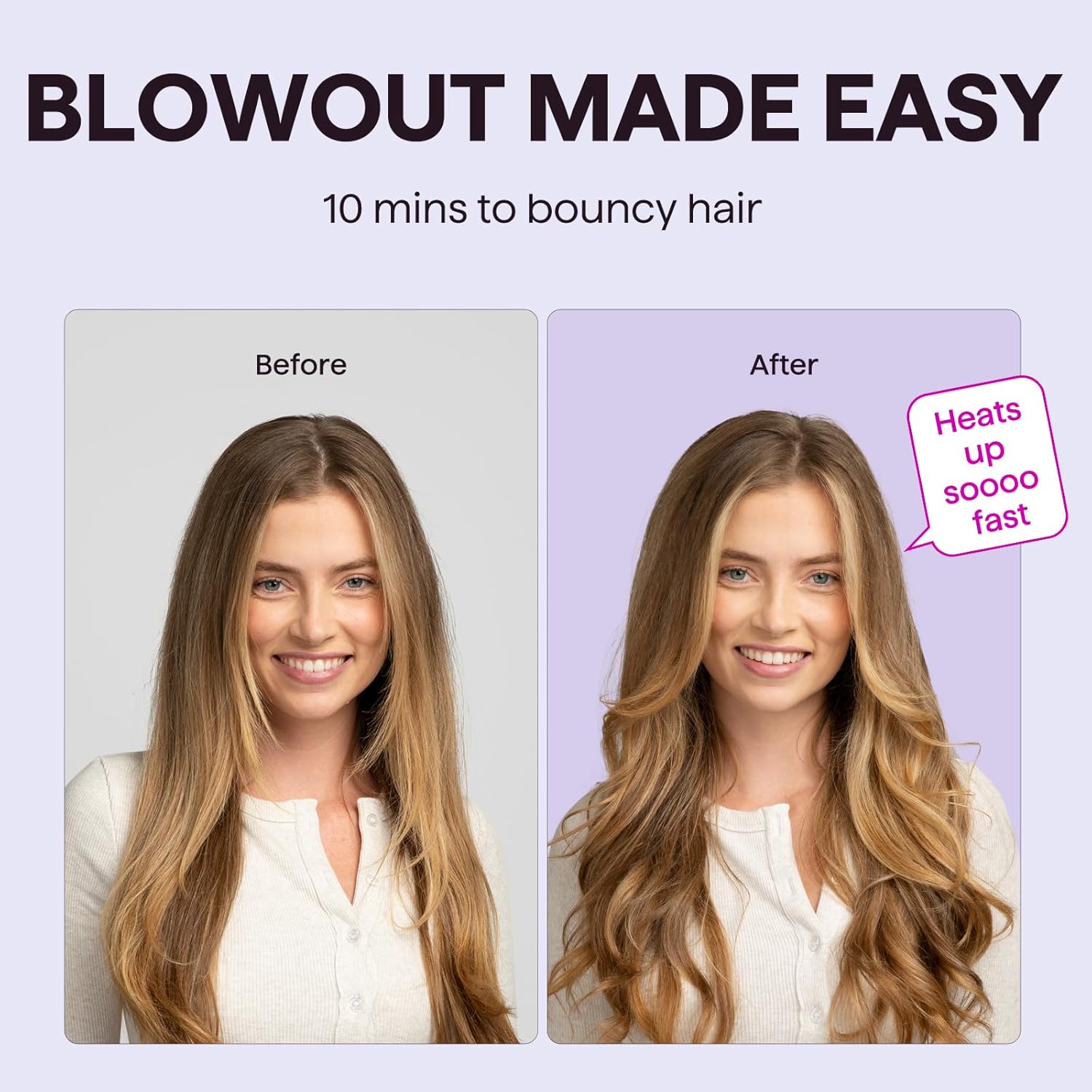 WAVYTALK BLOWOUT BOOST IONIC THERMAL BRUSH PINK 206 thumbnail 4