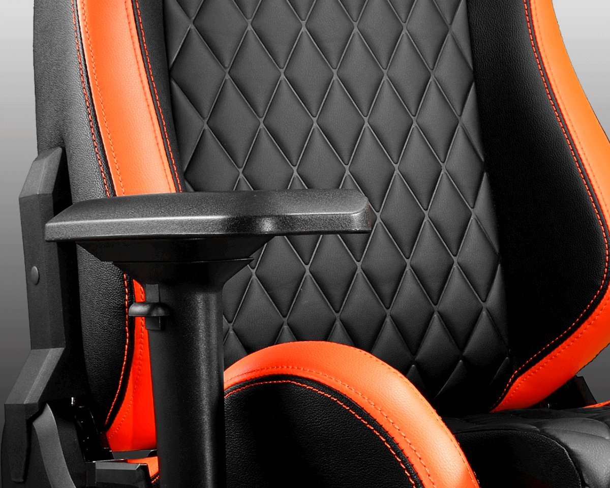 COUGAR ARMOUR ONE GAMING CHAIR ADJUSTABLE DESIGN ORANGE thumbnail 3