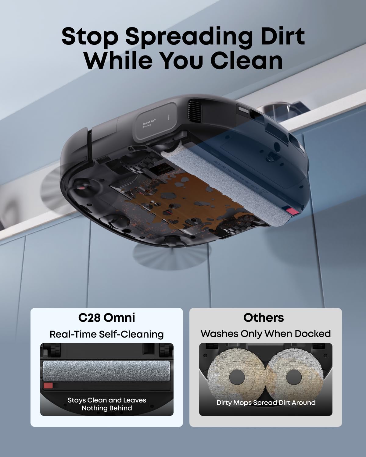 ANKER EUFY ROBO VAC OMNI C28 BLACK T211A210 thumbnail 4