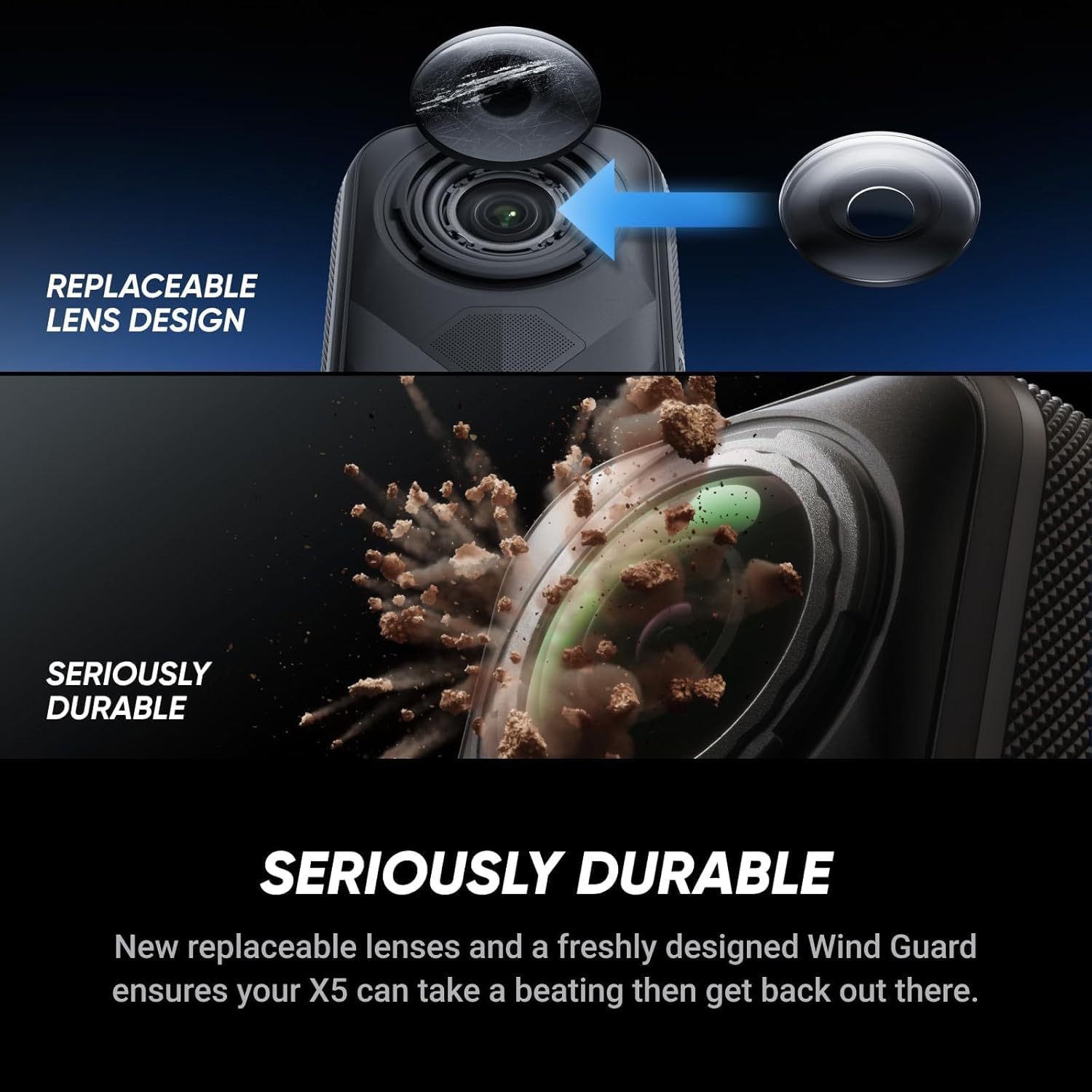 INSTA360 X5 8K 360° ACTION CAMERA BMW EDITION BLACK CINSAAHA thumbnail 4