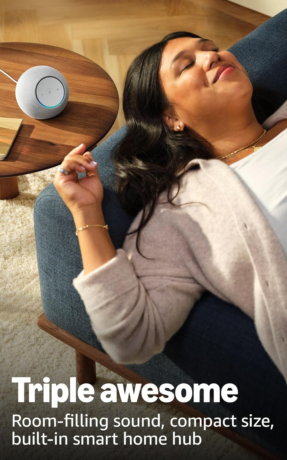 AMAZON ECHO DOT MAX SPEAKER WITH ALEXA WHITE MA49CA thumbnail 5