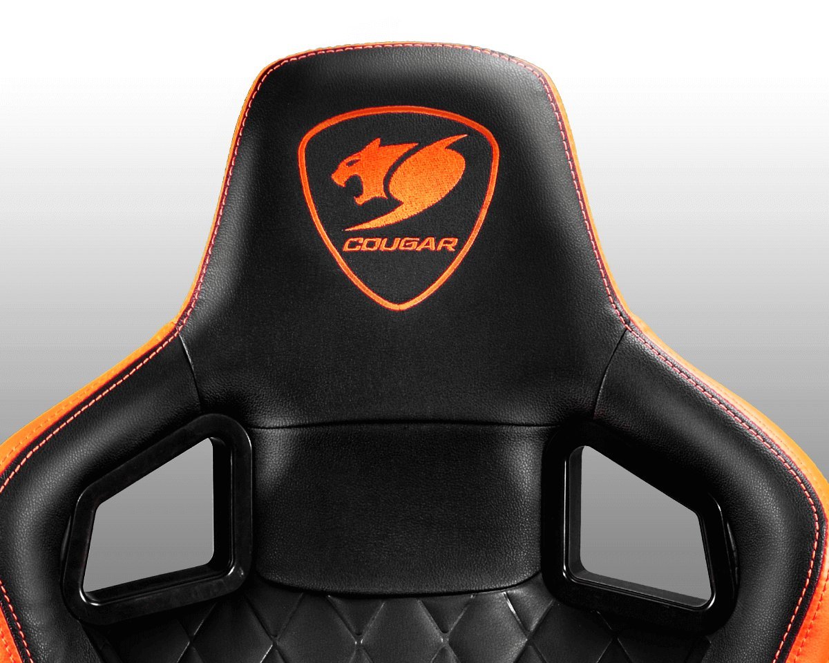 COUGAR ARMOUR ONE GAMING CHAIR ADJUSTABLE DESIGN ORANGE thumbnail 2