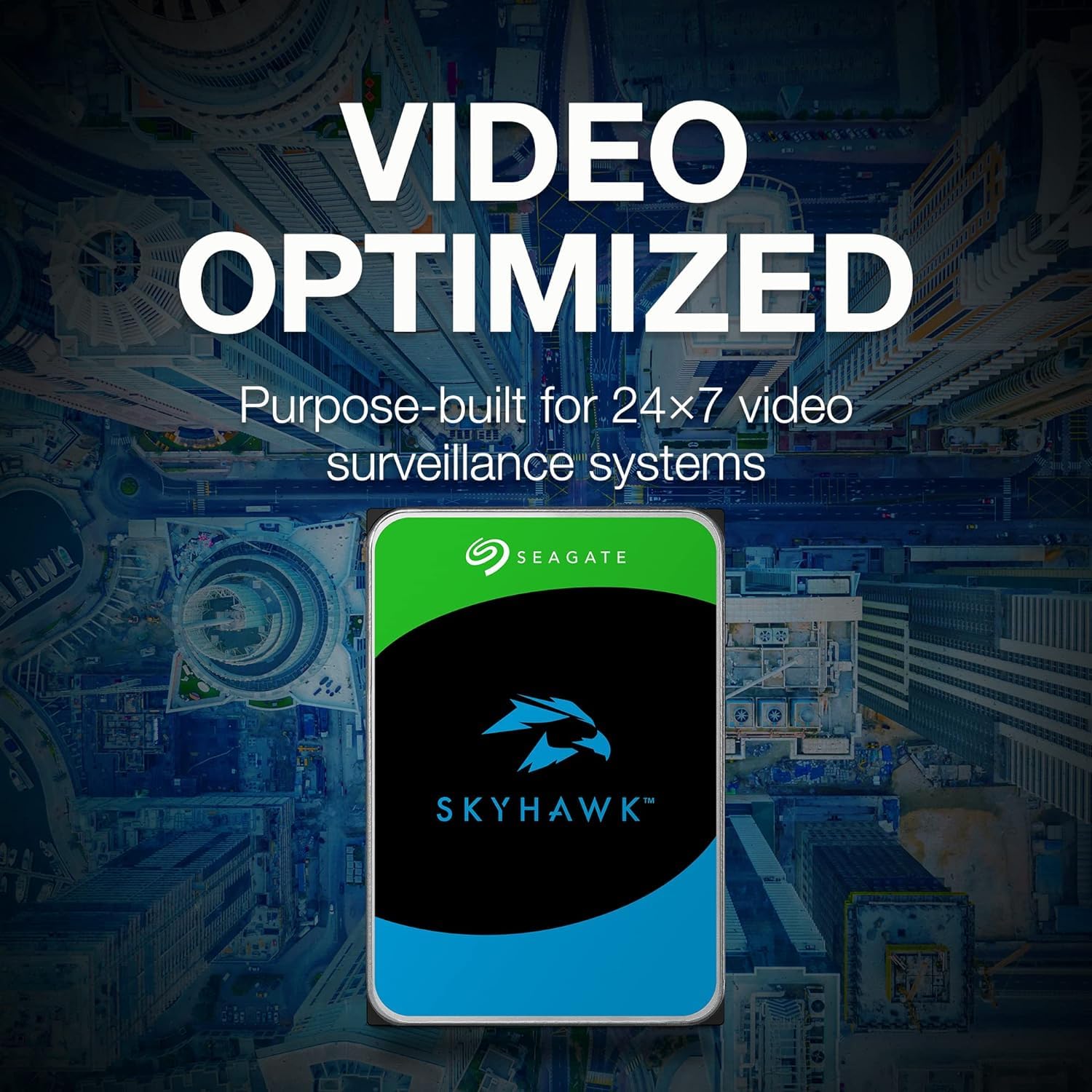 SEAGATE 6TB SKYHAWK 5400RPM 3.5 INCH SATA INTERNAL HARD DRIVE ST6000VX009 thumbnail 3