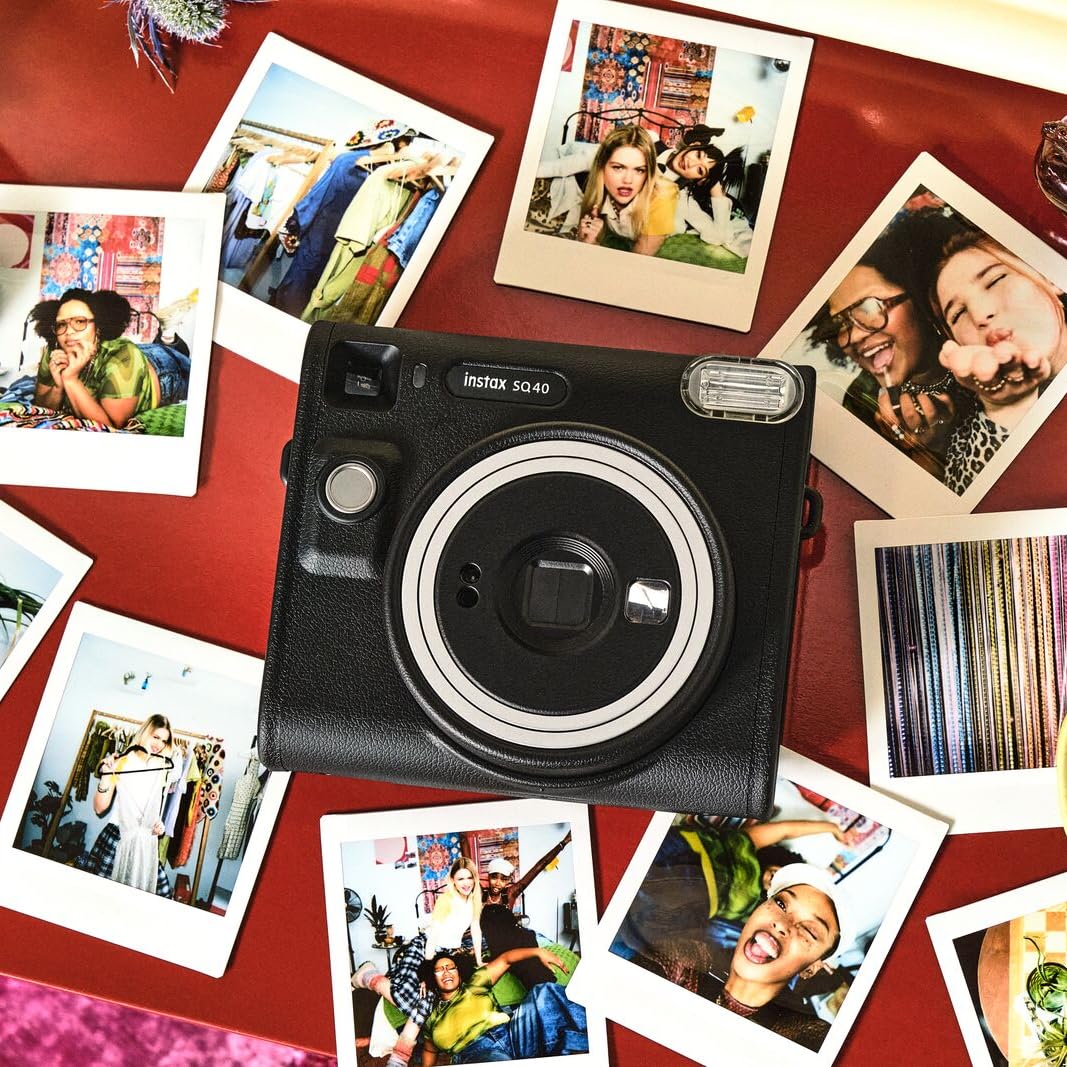 FUJIFILM INSTAX SQUARE SQ 40 INSTANT CAMERA BLACK thumbnail 6