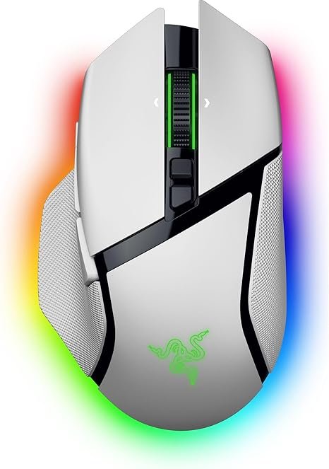 Razer Basilisk V3 Pro 35K Optical RGB Wireless Gaming White RZ01-05240200-R3G1
