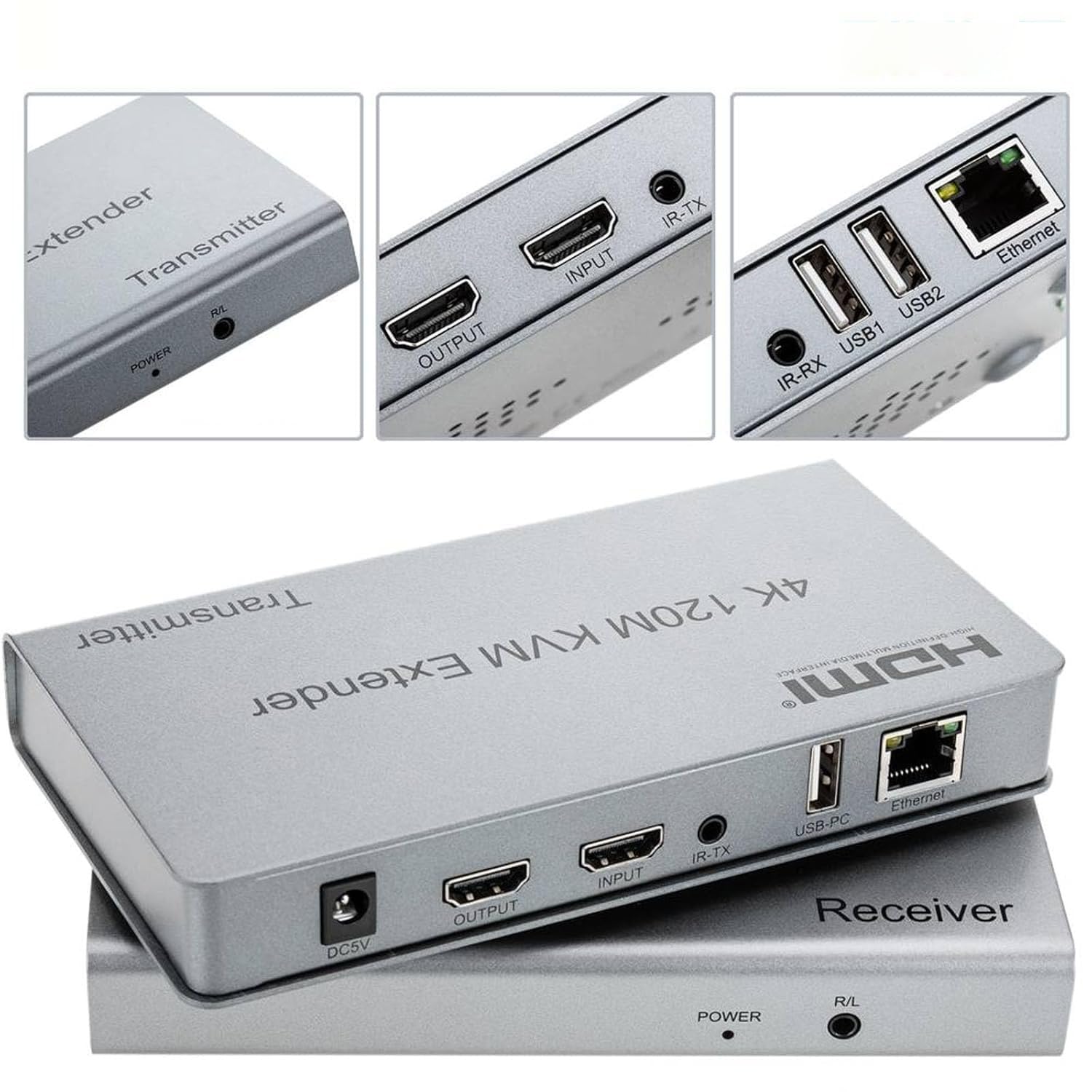 HDTV 4K 120M KVM EXTENDER thumbnail 3