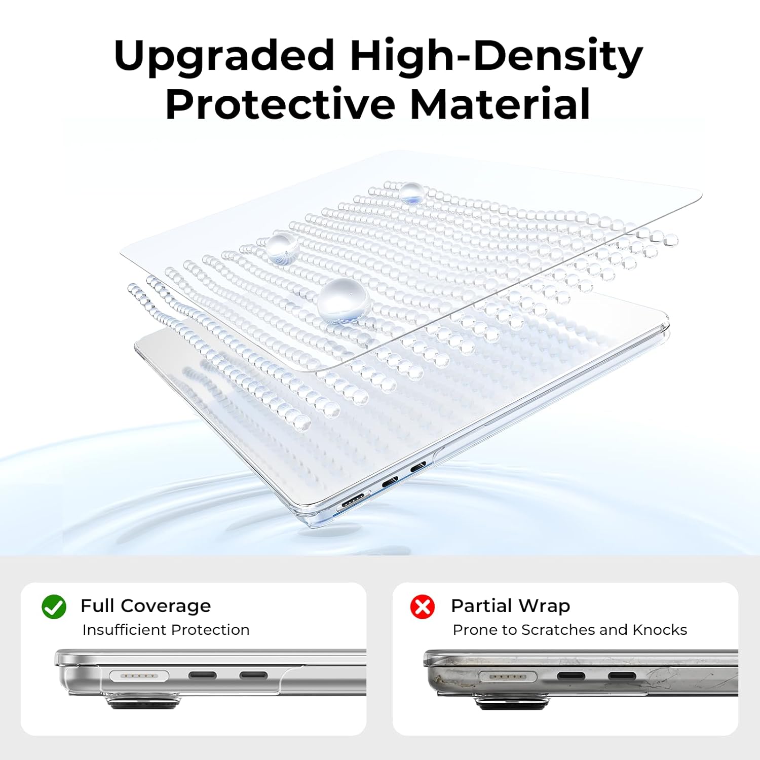 MACBOOK AIR 13 INCH HARDSHELL CASE CLEAR thumbnail 4