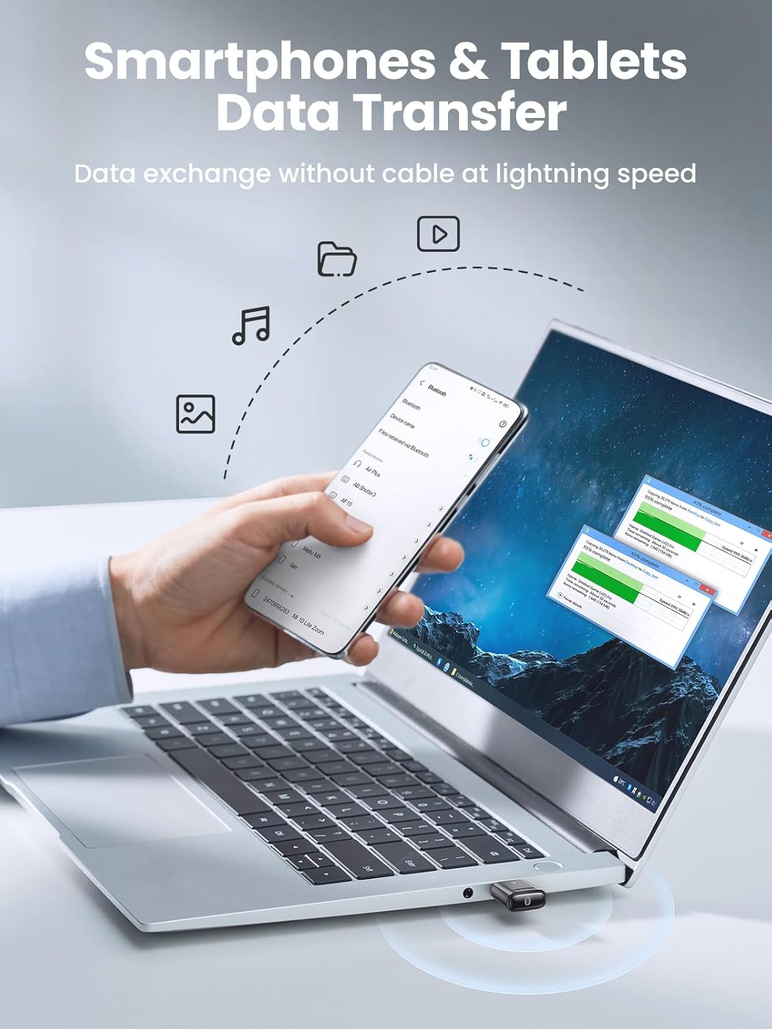 UGREEN USB BLUETOOTH 5.0 ADAPTER 80889 thumbnail 7