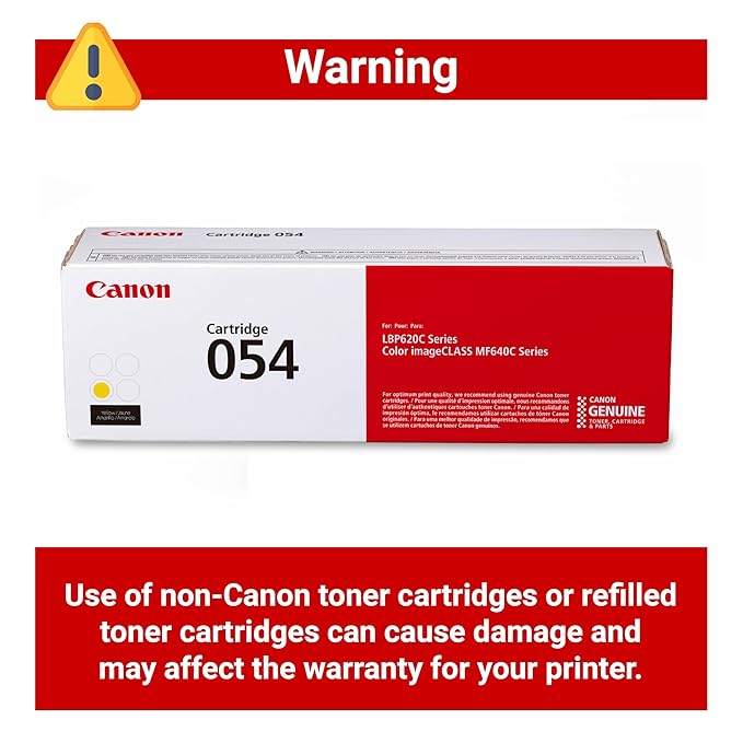 CANON CARTRIDGE 054 YELLOW thumbnail 4