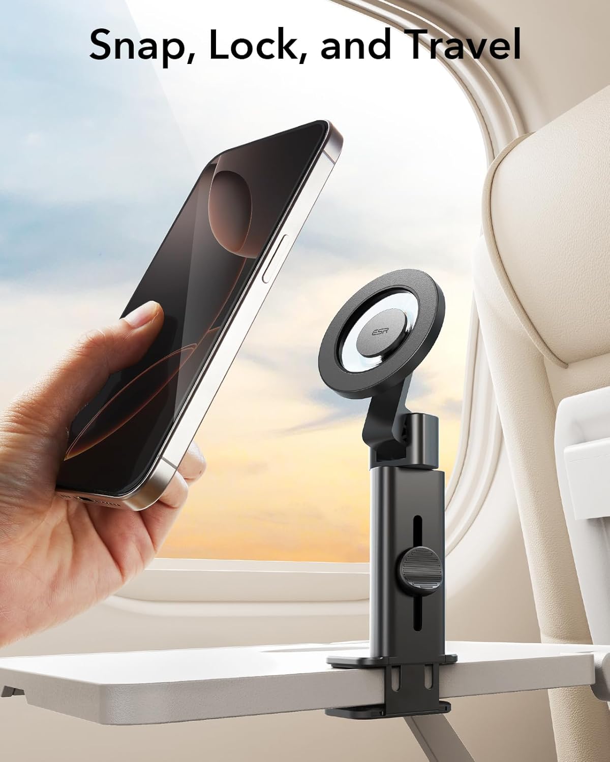 ESR AIRPLANE PHONE HOLDER BLACK thumbnail 8
