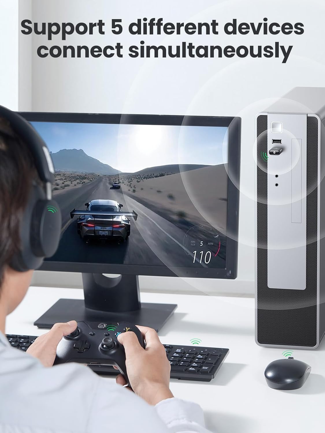 UGREEN USB BLUETOOTH 5.0 ADAPTER 80889 thumbnail 6