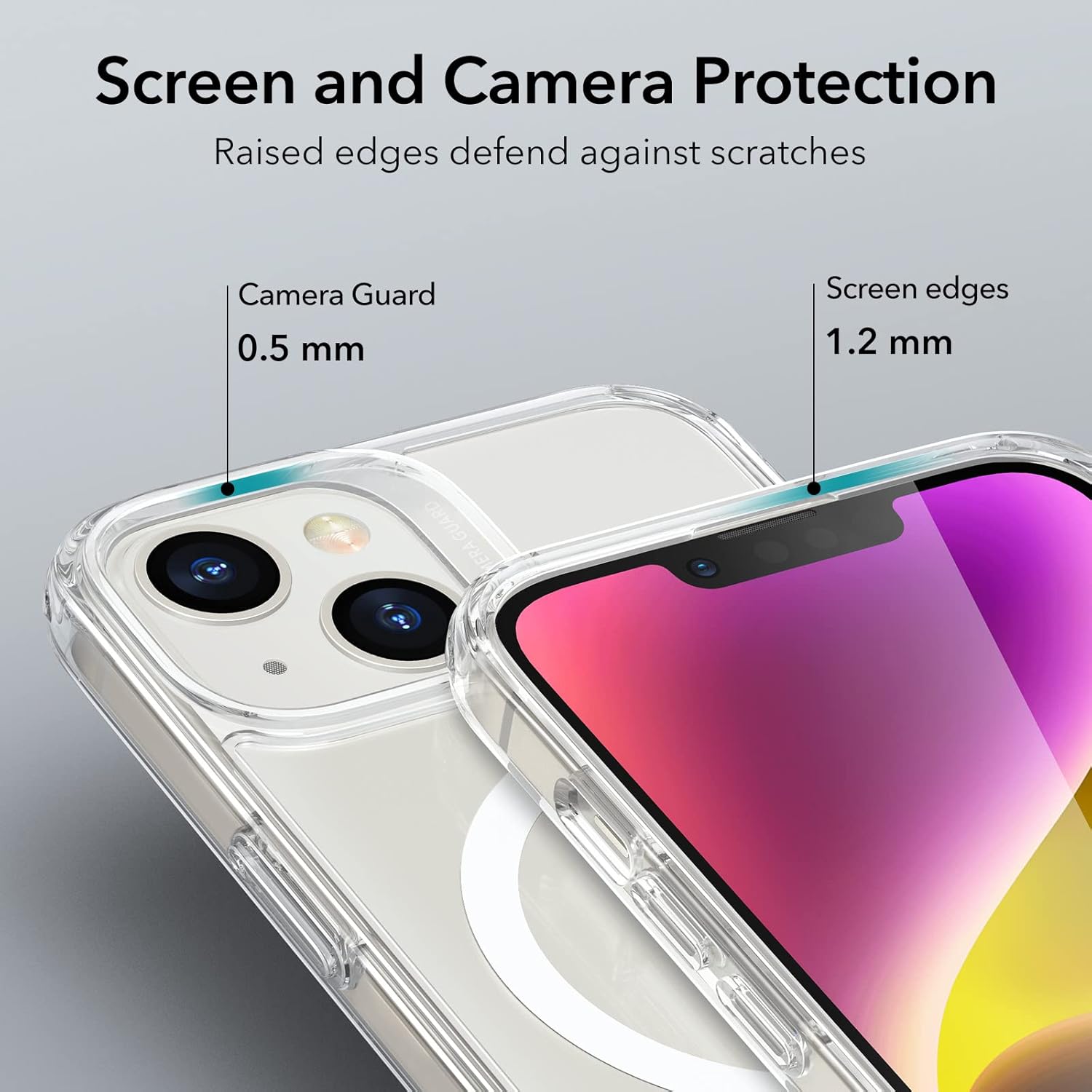 ESR IPHONE 14 PLUS AIR ARMOR HALO LOCK PROTECTION MAGNETIC CASE CLEAR thumbnail 9