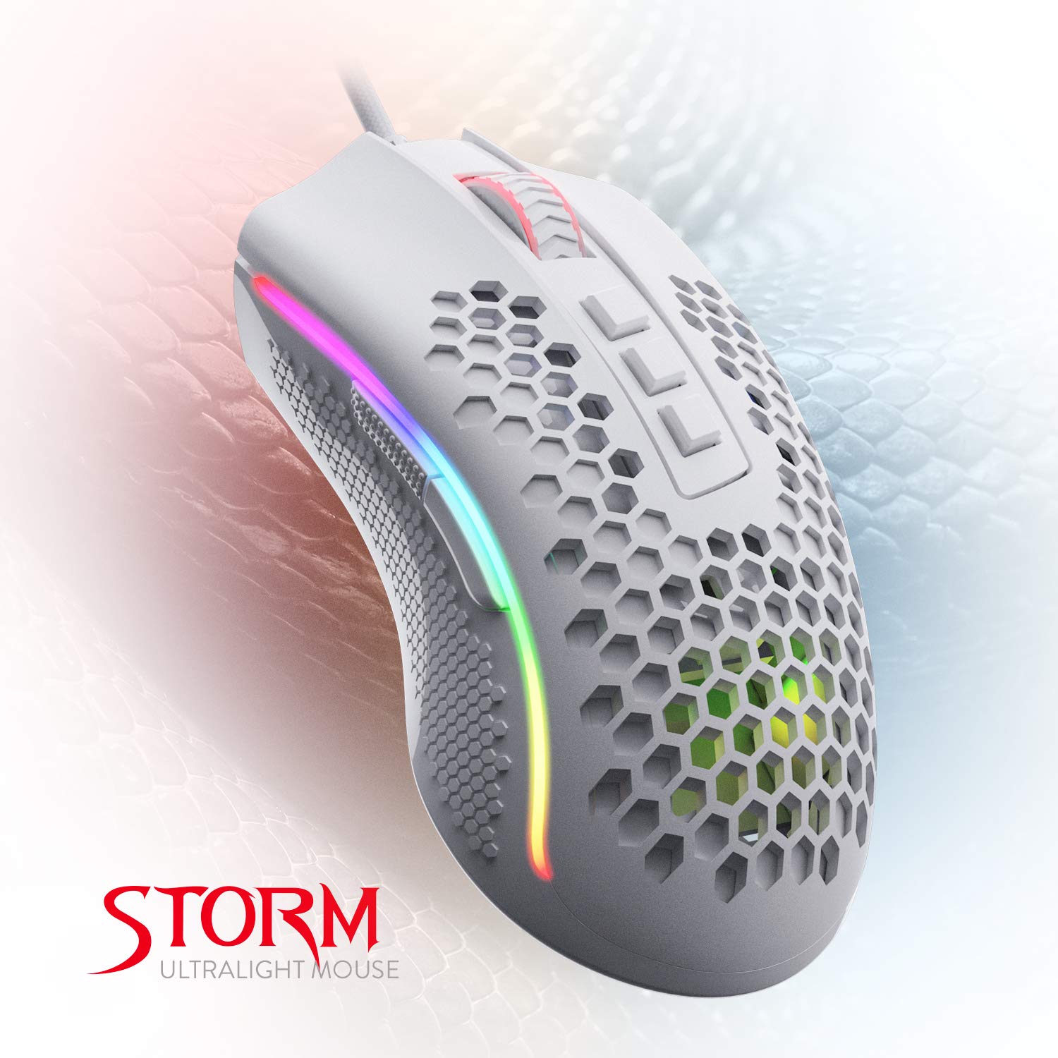 REDRAGON STORM HONEYCOMB WIRED GAMING MOUSE M808-RGB thumbnail 2