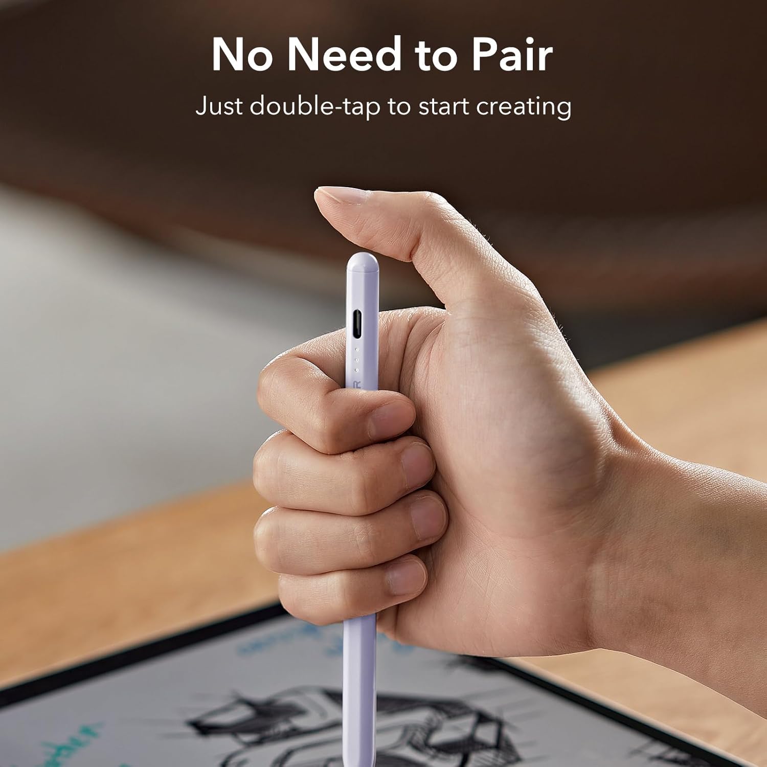 ESR DIGITAL STYLUS PENCIL WHITE thumbnail 5