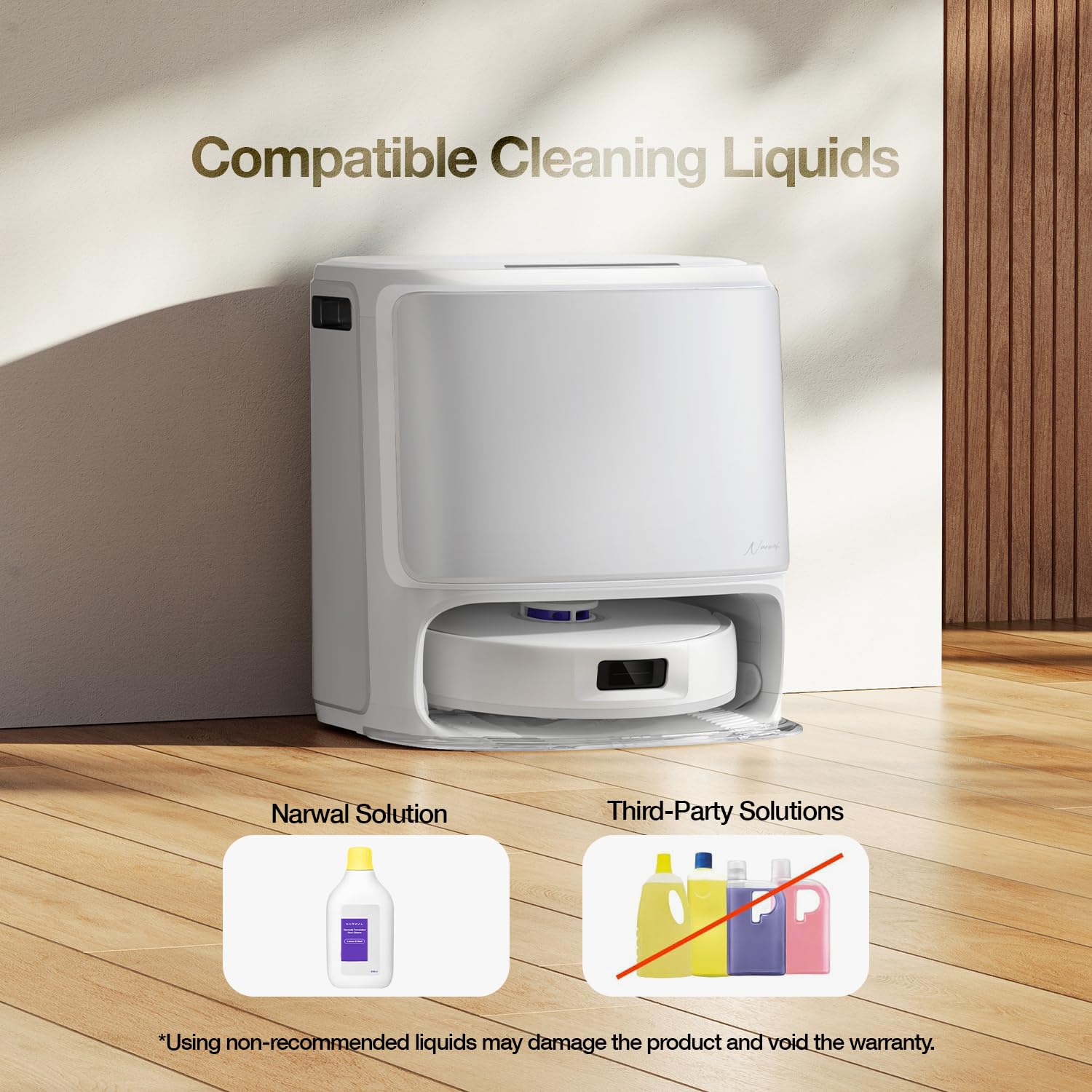 NARWAL FREO X10 PRO ROBOT VACUUM AND MOP COMBO WHITE NRL-RC-FREO-X10PRO-WHI thumbnail 6