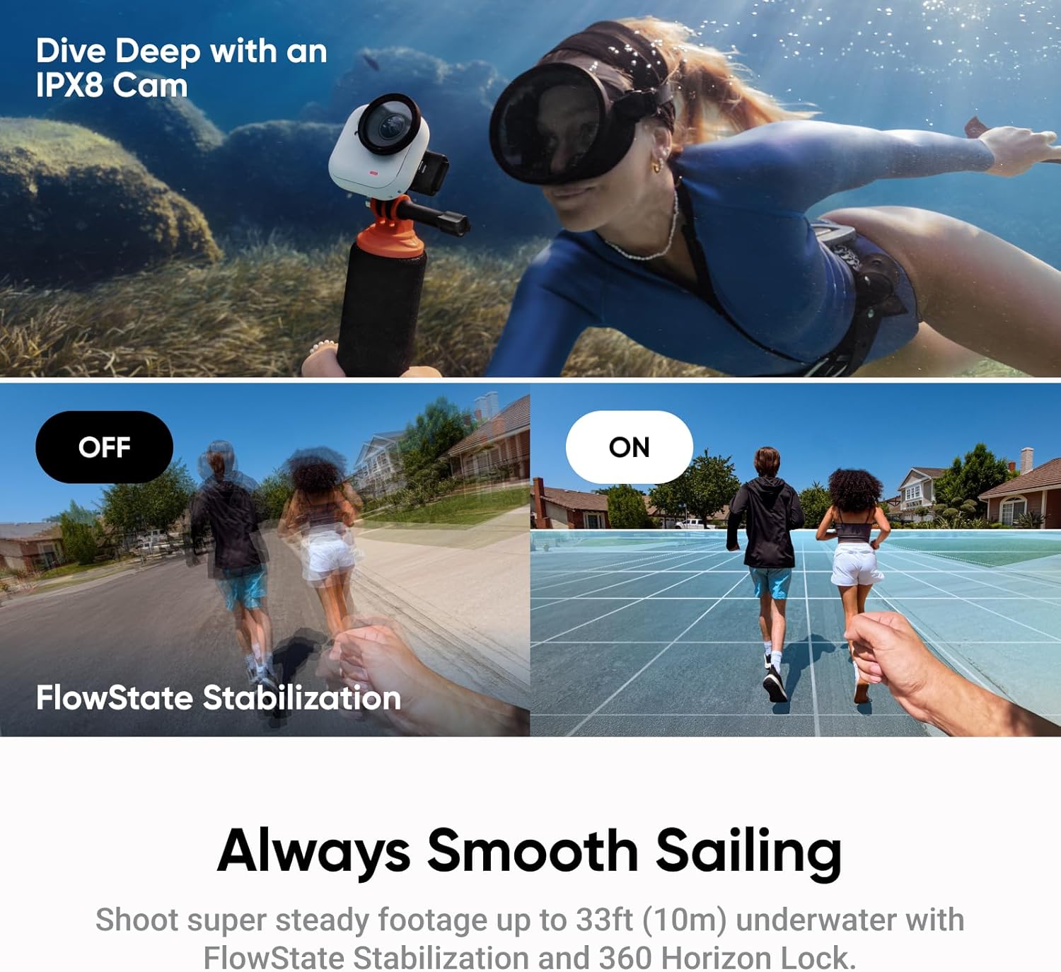INSTA360 GO ULTRA ACTION CAMERA 4K CREATOR BUNDLE WHITE GOULTRA05 thumbnail 8
