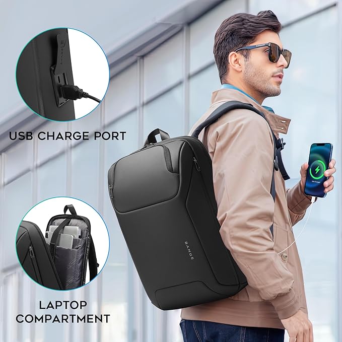 BANGE BACKPACK BLACK BG-7802 thumbnail 7