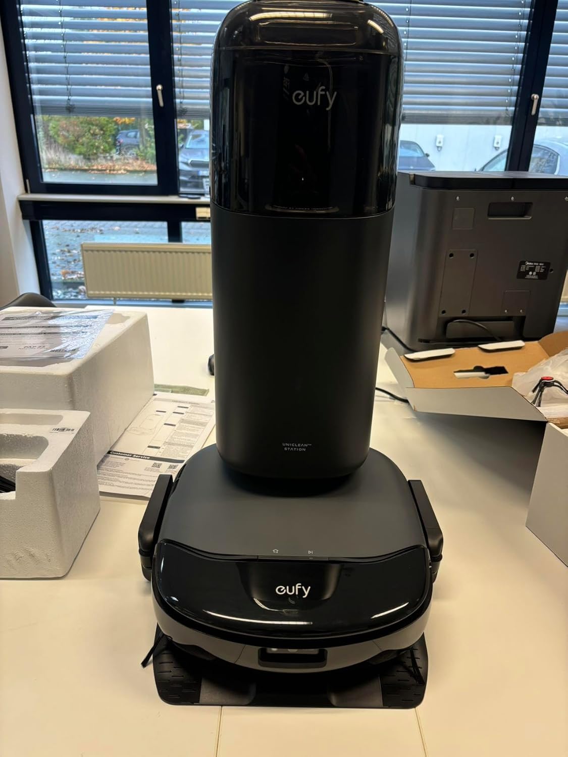 EUFY S1 GROUNDBREAKING FLOOR WASHING ROBOT VACUUM WITH ALL IN ONE STATION T2071G11 thumbnail 9